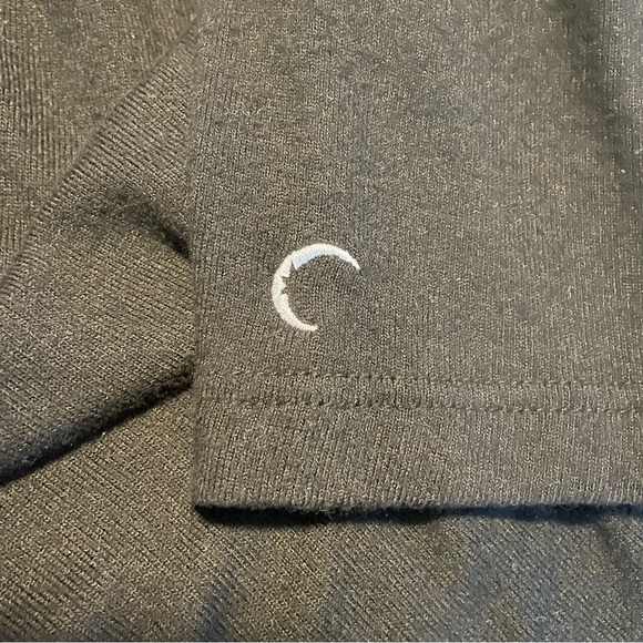 ZYIA Boyfriend Hoodie 🖤 Women's Black hooded sweater - Picture 4 of 5